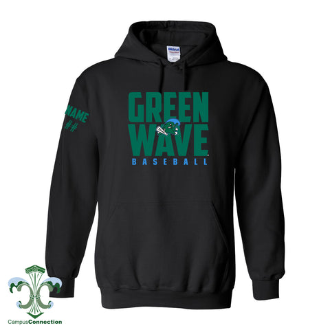 Tulane Baseball Hooded Sweatshirt