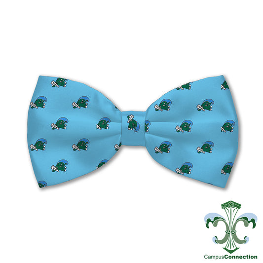 Tulane Angry Wave Woven Silk Bow Tie