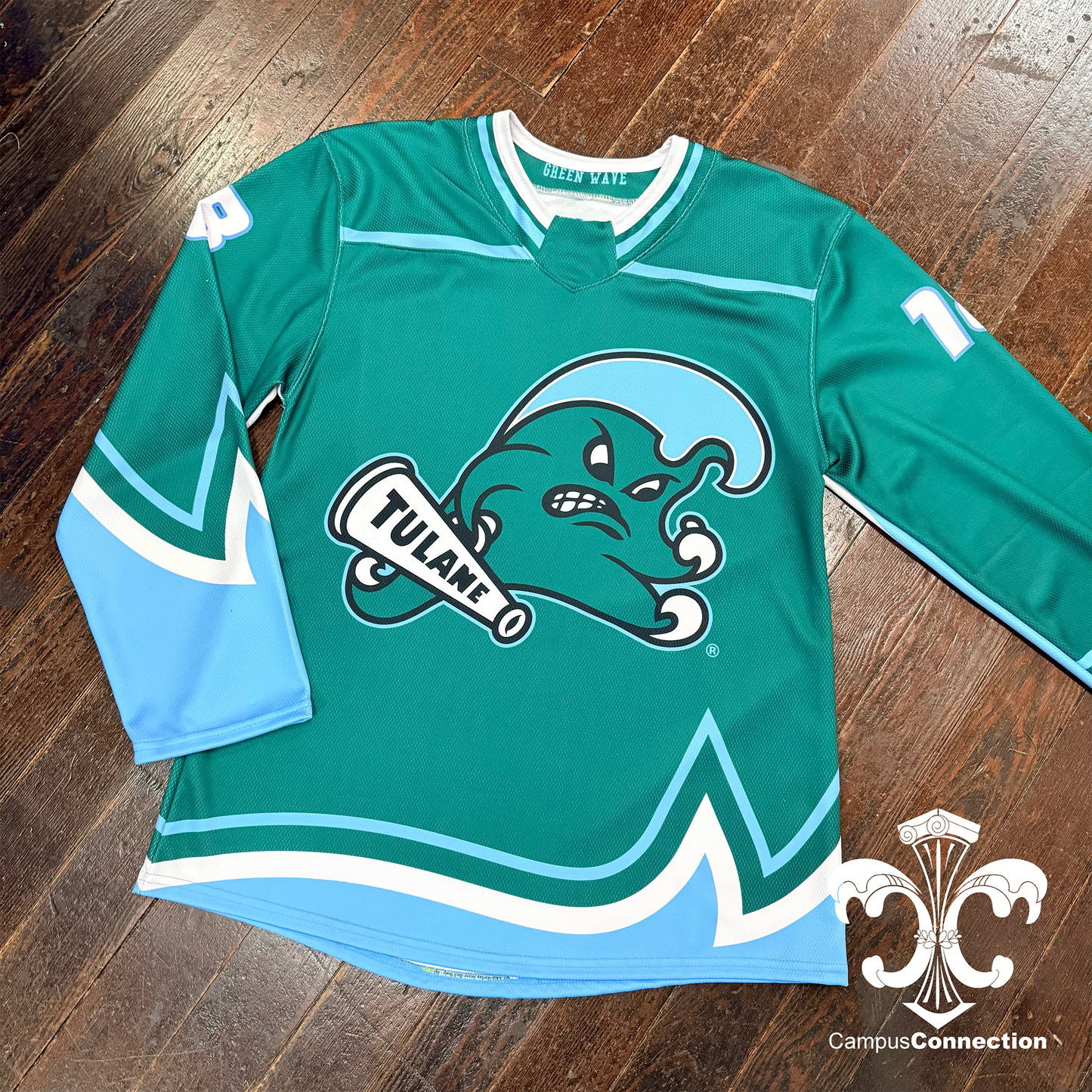 Tulane Replica Club Hockey Team Jersey