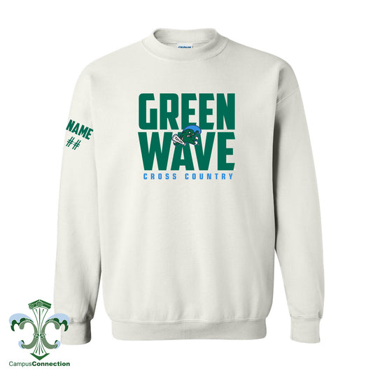 Tulane Cross Country Crewneck Sweatshirt