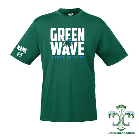 Tulane Cross Country Performance Shirt