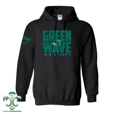 Tulane Men's Tennis Hooded Sweatshirt