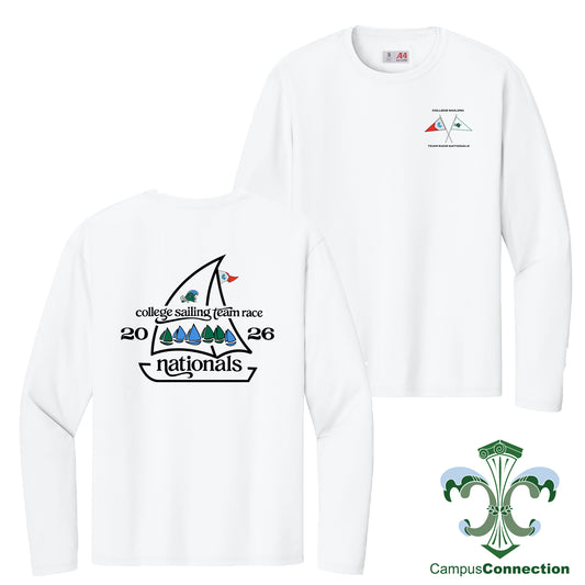 Tulane Sailing 2026 College Team Race Nationals Long Sleeve Performance T-Shirt