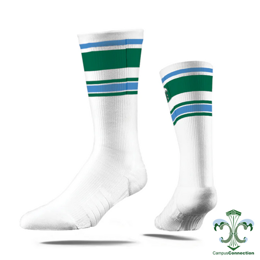 Tulane Socks - Retro Stripe
