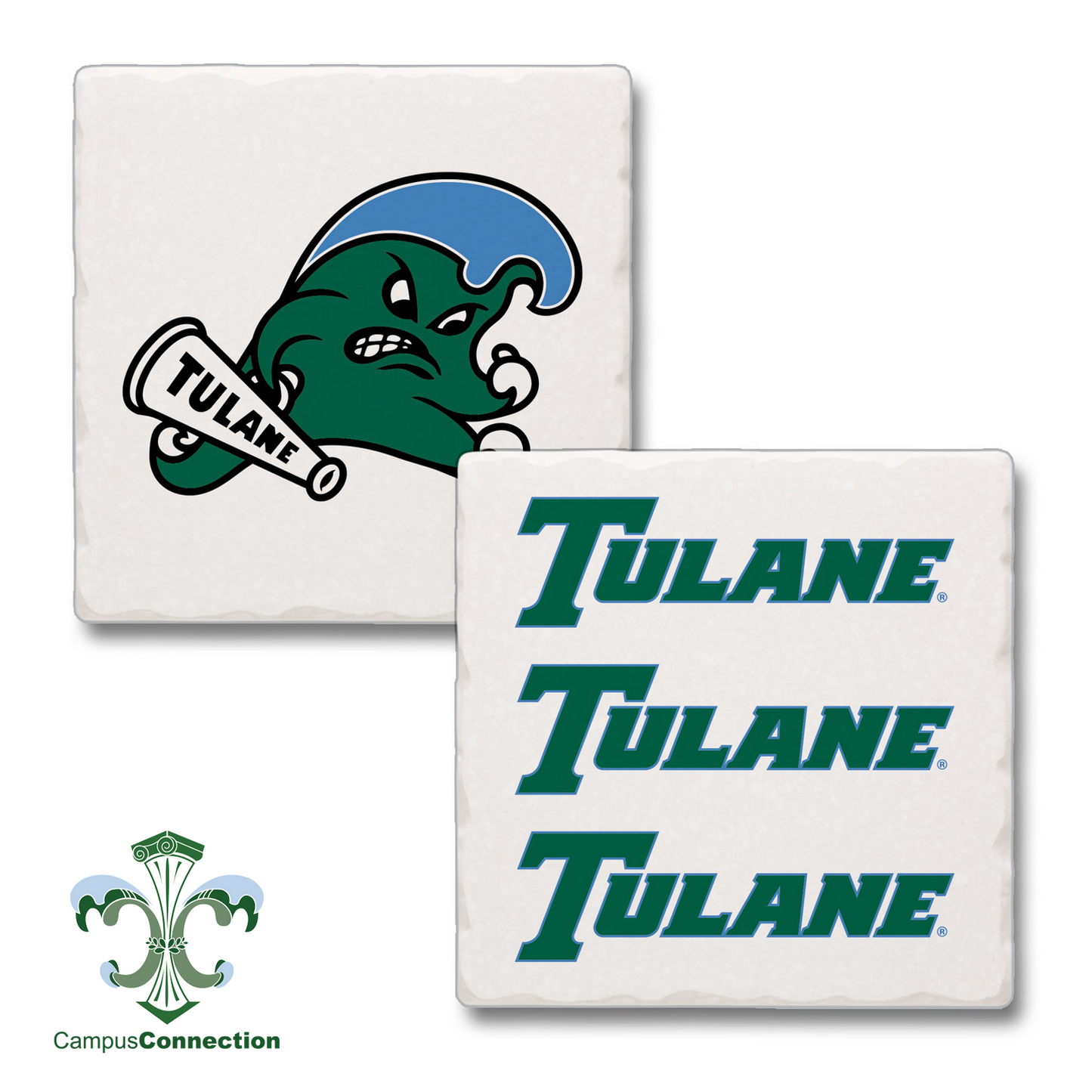 Tulane Stone Coasters