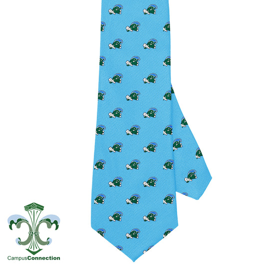 Tulane Angry Wave Woven Silk Neck Tie