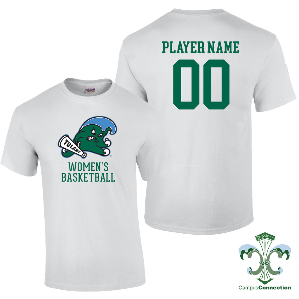 Tulane Women's Basketball NIL Player Angry Wave Shirt