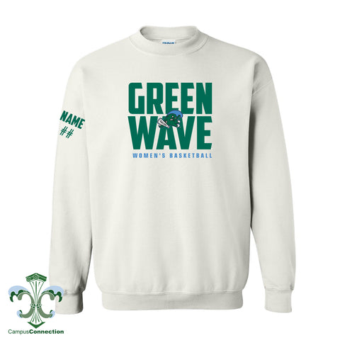 Tulane Women's Basketball Crewneck Sweatshirt