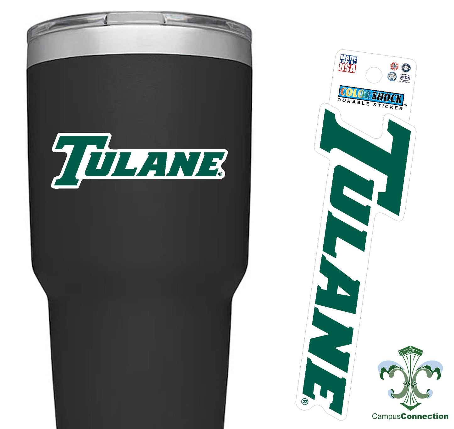 Tulane Wordmark Sticker