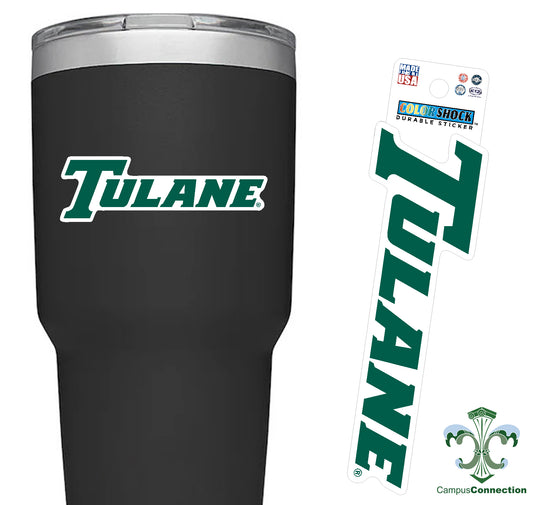 Tulane Wordmark Sticker