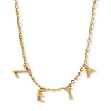 Zeta Tau Alpha Name Necklace