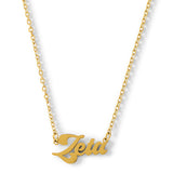 Zeta Tau Alpha Retro Design Necklace