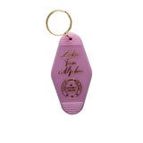 Zeta Tau Alpha Motel Keychain