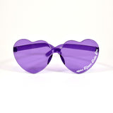 Alpha Kappa Delta Phi Sunglasses - Heart Shaped