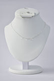 Alpha Chi Omega Silver Greek Letters Necklace