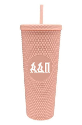 Alpha Delta Pi Studded Tumbler