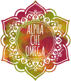 Alpha Chi Omega Mandala Air Freshener