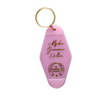 Alpha Gamma Delta Motel Keychain