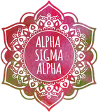 Alpha Sigma Alpha Mandala Air Freshener