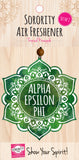 Alpha Epsilon Phi Mandala Air Freshener