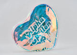 Alpha Epsilon Phi Heart Shaped Makeup Bag