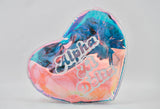 Alpha Xi Delta Heart Shaped Makeup Bag