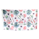 Alpha Sigma Alpha Succulent Flag