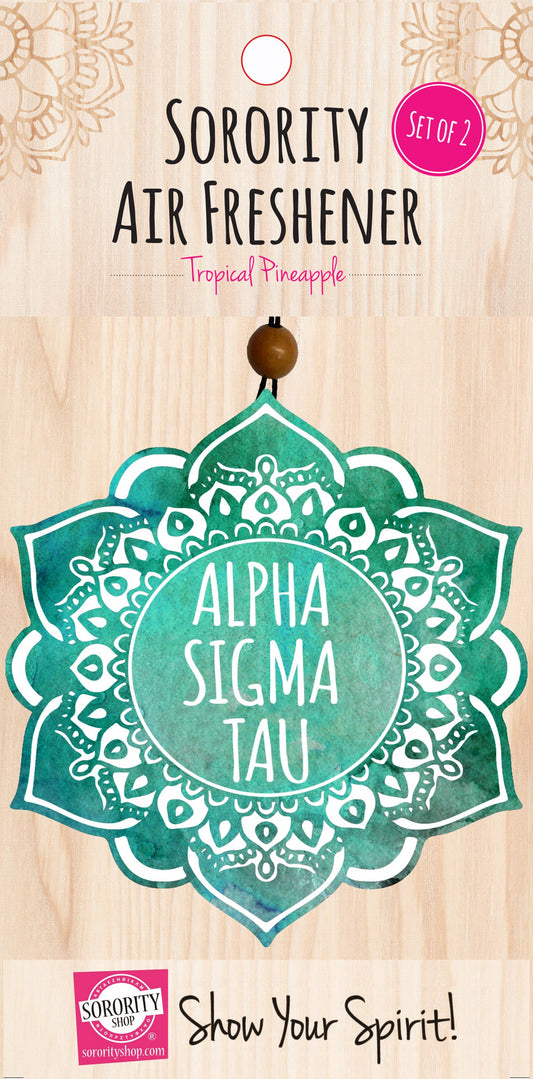 Alpha Sigma Tau Mandala Air Freshener