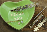 Alpha Sigma Tau Sorority Hair Clips