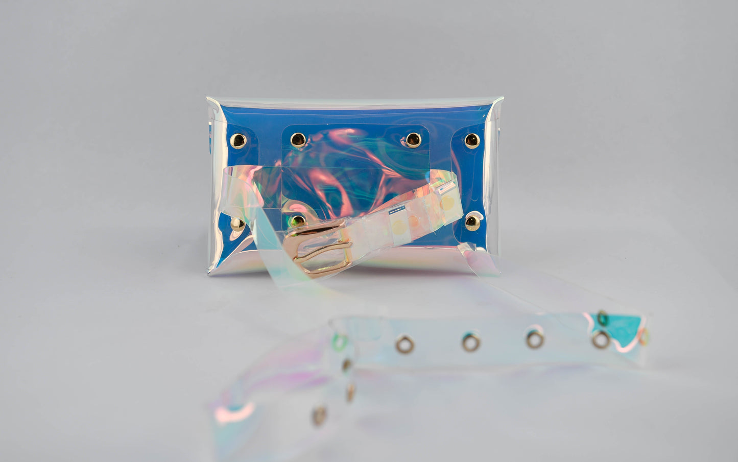 Sigma Sigma Sigma Holographic Belted Fanny Pack