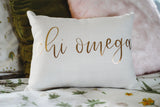 Chi Omega Throw Pillow