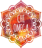 Chi Omega Mandala Air Freshener