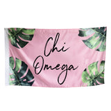 Chi Omega Tropical Flag