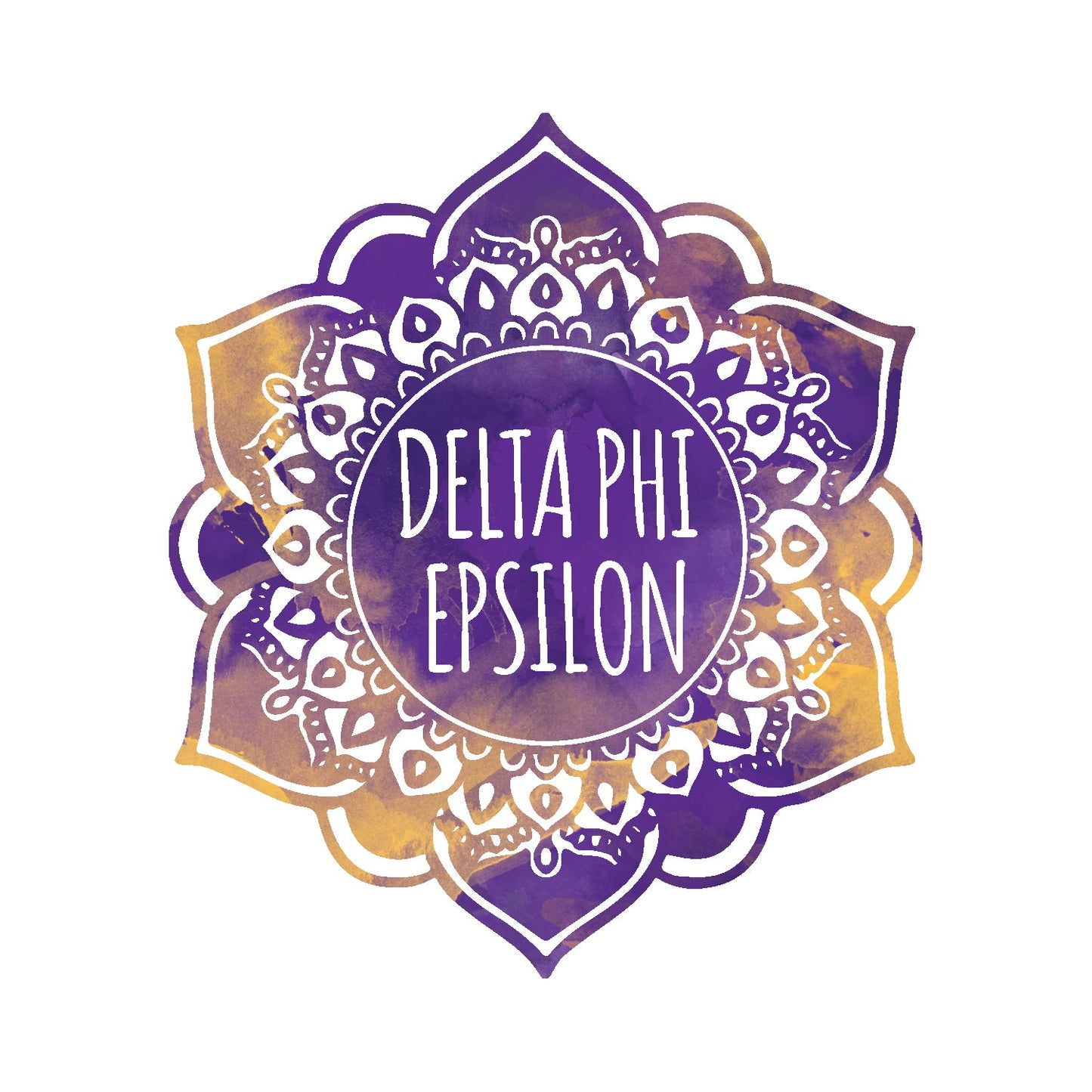 Delta Phi Epsilon Mandala Air Freshener