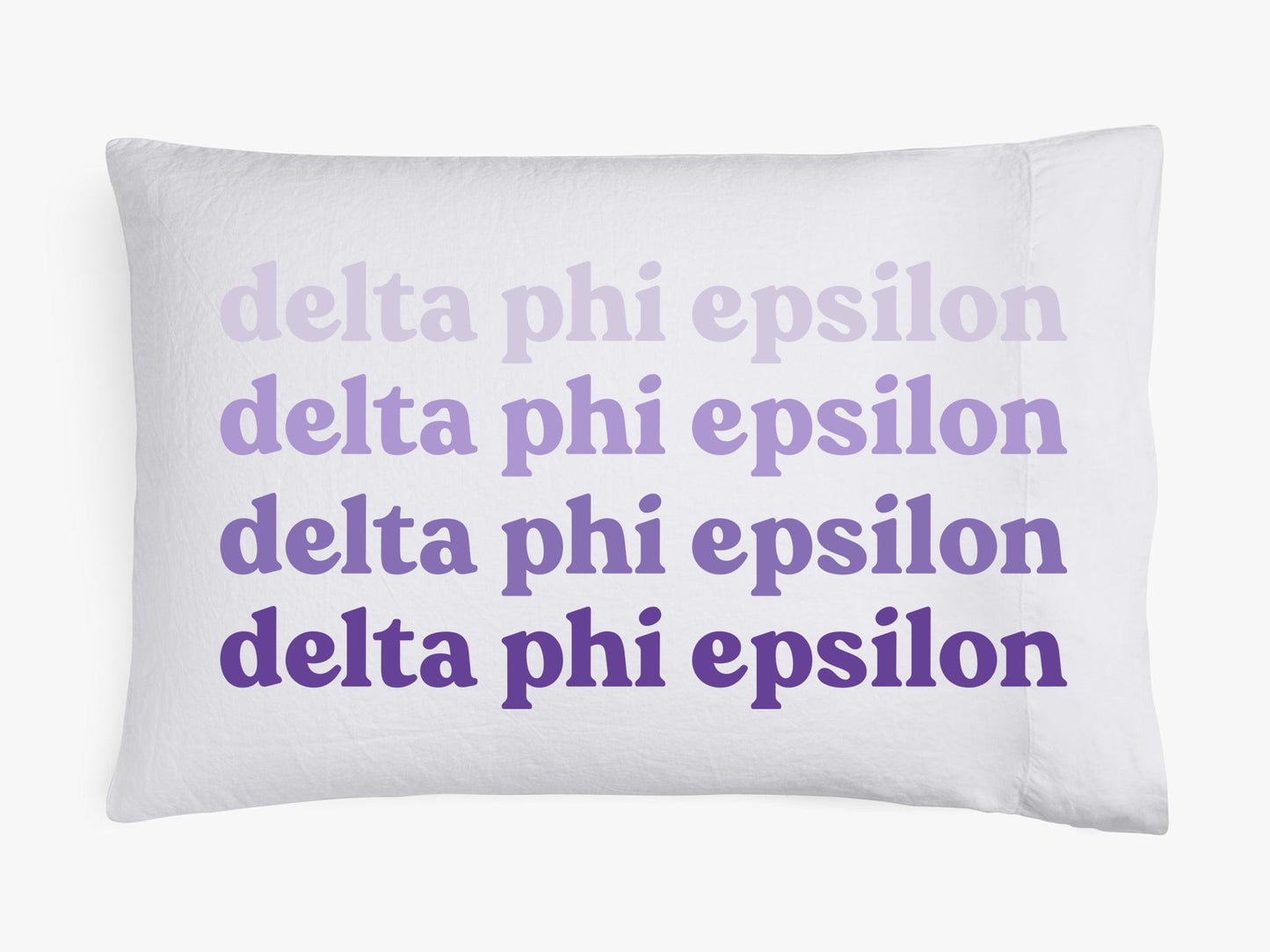 Delta Phi Epsilon Cotton Pillowcase