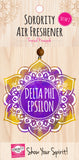 Delta Phi Epsilon Mandala Air Freshener