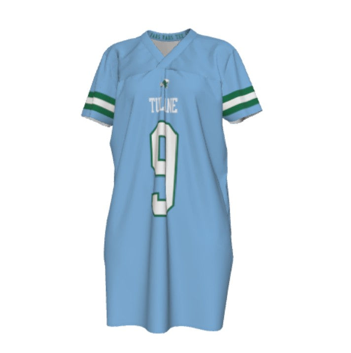 Tulane Player NIL Replica Football Dress- Blue