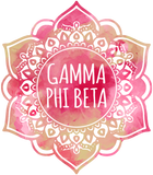 Gamma Phi Beta Mandala Air Freshener