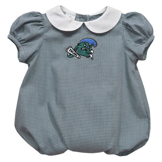 Tulane Baby Caroline Angel Wing Bubble Onesie