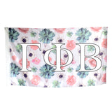 Gamma Phi Beta Succulent Flag