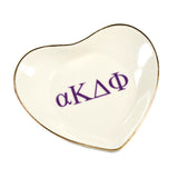 Alpha Kappa Delta Phi Ceramic Ring Dish