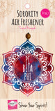 Pi Beta Phi Mandala Air Freshener