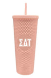 Sigma Delta Tau Studded Tumbler