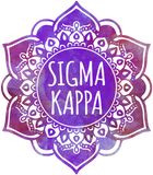 Sigma Kappa Mandala Air Freshener