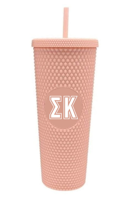 Sigma Kappa Studded Tumbler