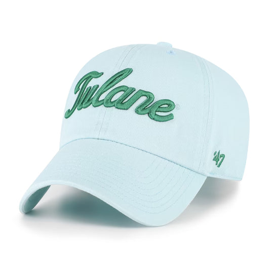 Tulane Vintage Script Mako Clean Up Hat