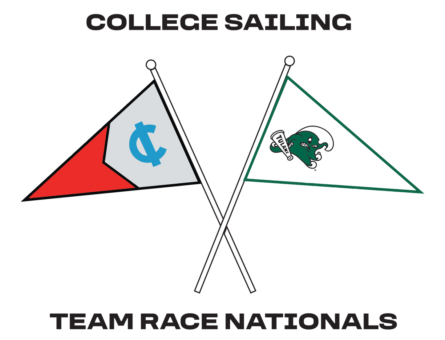 Tulane Sailing 2026 College Team Race Nationals Crewneck Sweatshirt