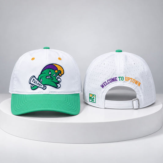 Tulane Mardi Gras Edition Gamechanger Perforated Hat [PRE-ORDER]