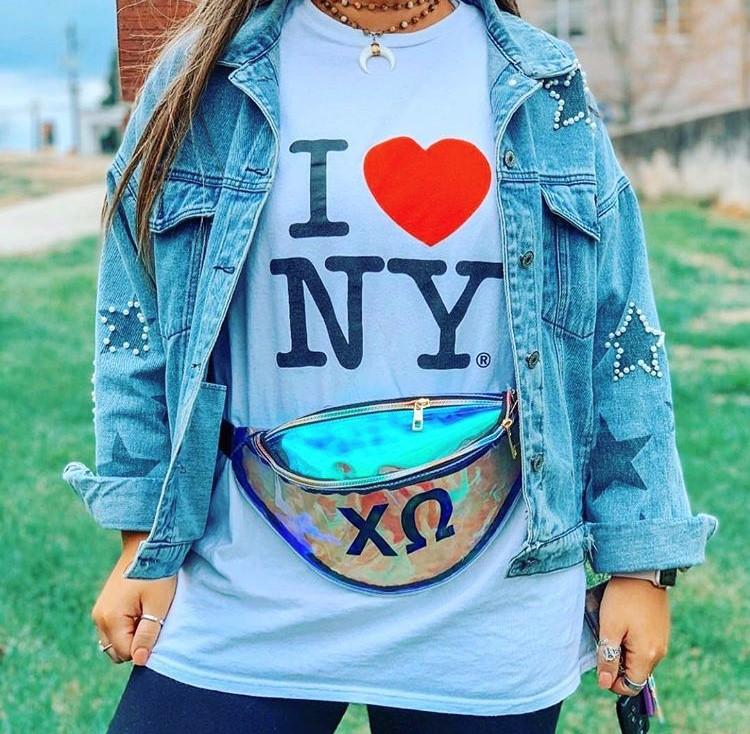 Zeta Tau Alpha Sorority Fanny Pack