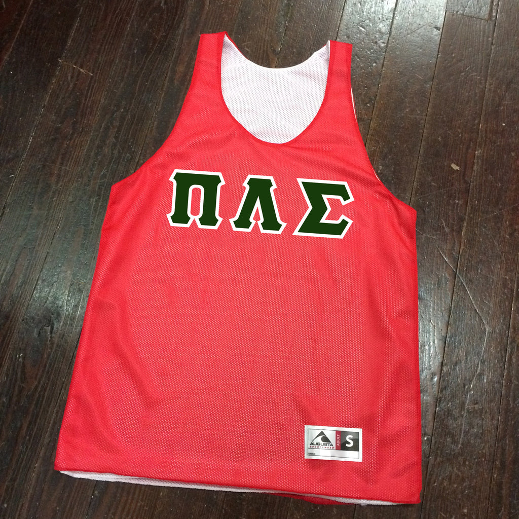 Vinyl-Letter Reversible Basketball Pinnie - Campus Connection - Campus Connection - 1